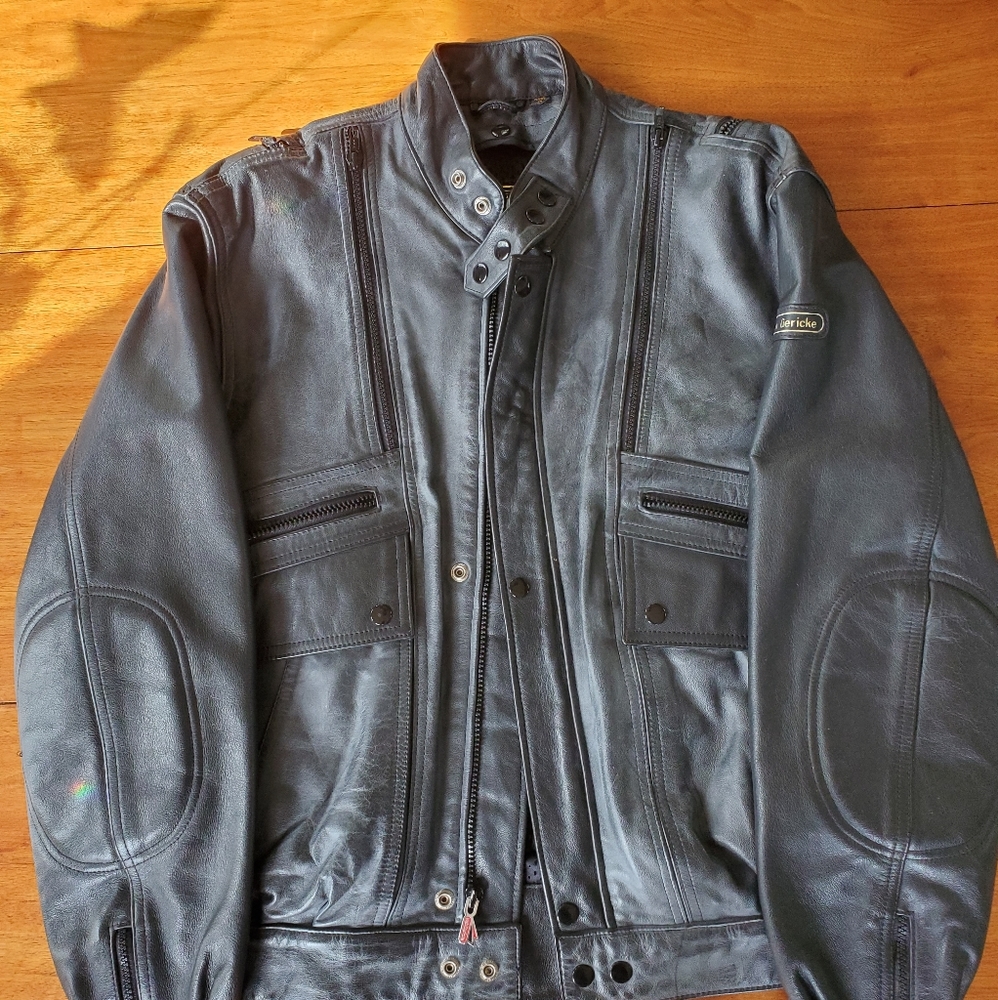 Authentic Hein Gericke motorcycle jacket.  EUC